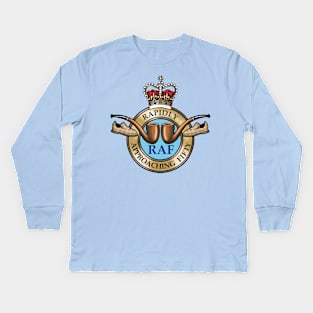 Rapidly Approaching Fifty (RAF) Kids Long Sleeve T-Shirt